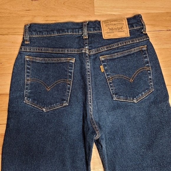 Vintage Levis 921 Jeans Orange Tab Women's 8 Slim Fit Tapered Leg - Picture 8 of 12